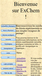 Mobile Screenshot of exchem.fr